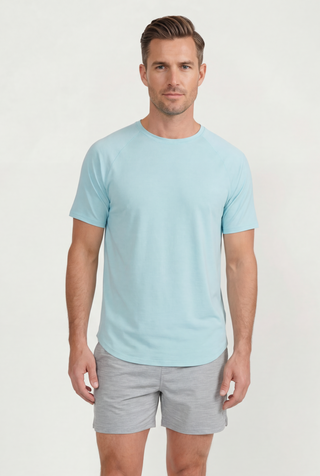Men's Lux-Tech Shirt in Sea Angel