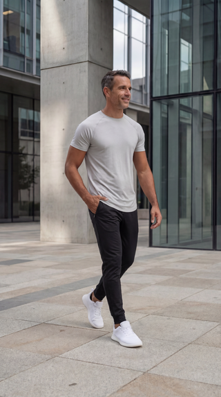 Men's Lux-Tech Shirt in Lunar Rock