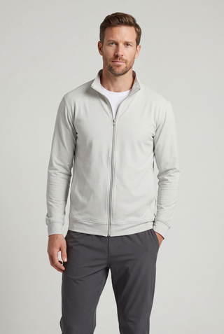 Adapt Full Zip Jacket in Glacier Gray