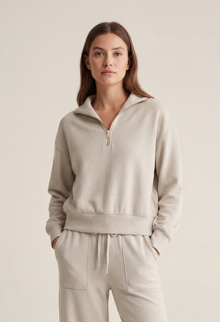 Marlow Half-Zip Jacket - Glacier Gray