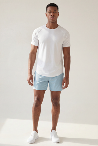 Crossover Short - Sky Blue