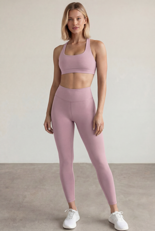 Contour High-Rise Legging 23" in Elderberry