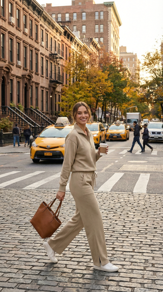 Marlow Wide-Leg Jogger - Glacier Gray