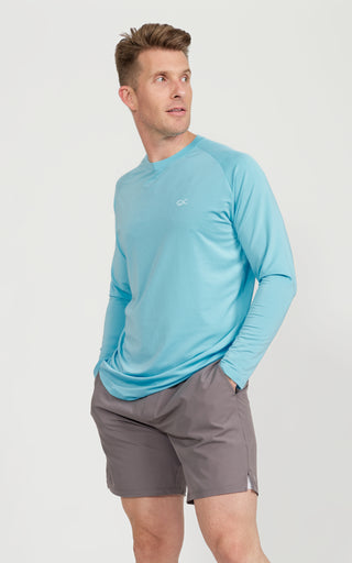 Long Sleeve Performance Cooling Shirt UPF 50 in Island Paradise