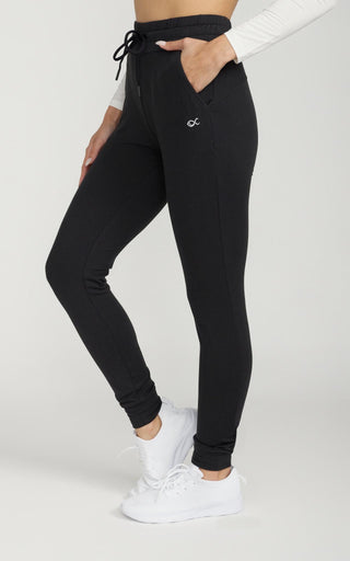 Premium High-Rise Jogger 29" in Black