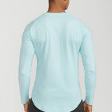 Men's Long Sleeve Lux-Tech Shirt in Sea Angel