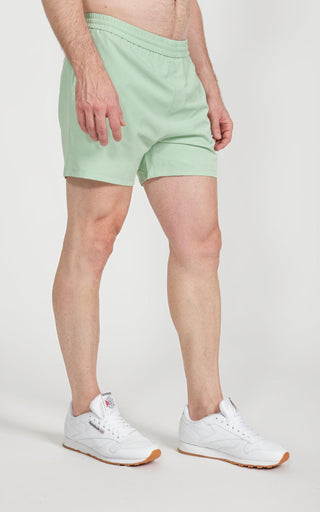 Crossover Swim Short  (With Liner) - Cameo Green