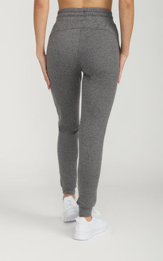 Premium High-Rise Jogger 29" in Charcoal Gray