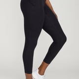 Bliss Legging 23" With Pockets in Black