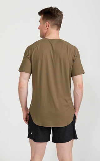 Men's Lux-Tech Shirt in Military Olive