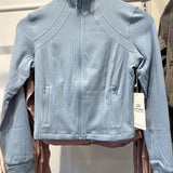 SA Cropped Contour Jacket in Blue Shadow