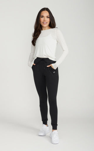 Everyday Comfort High-Rise Jogger - Black