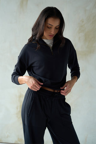 Marlow Softknit Pant - Black