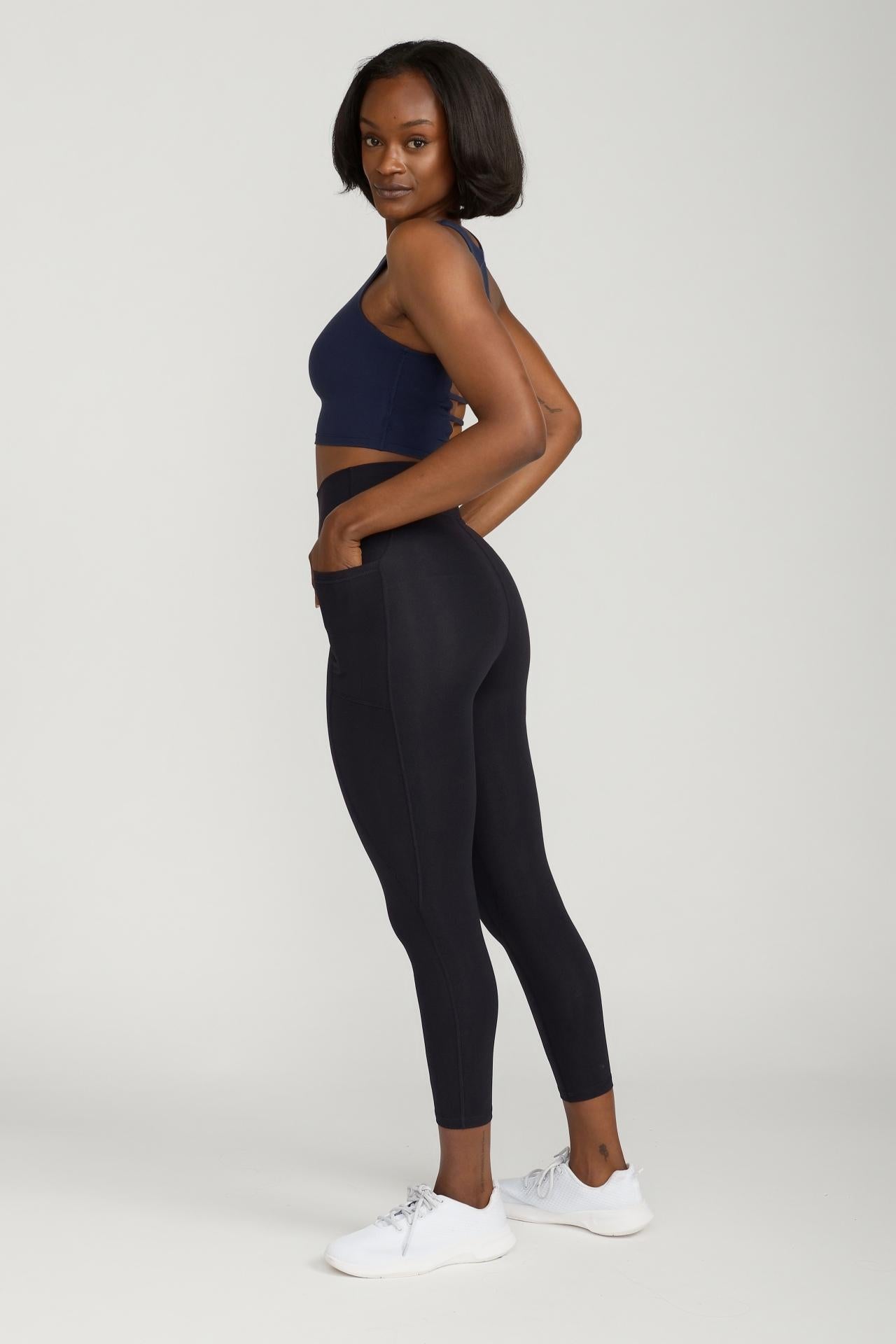 Bliss Legging 23 in Blueprint – Southern Athletica