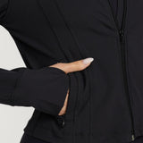 SA Cropped Contour Jacket in Black