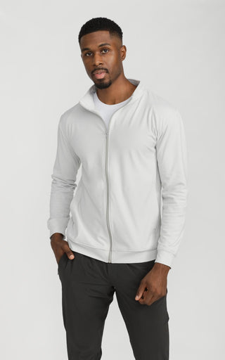 Adapt Full Zip Jacket in Glacier Gray