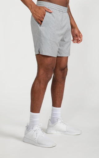 Elevate Running Short (With Liner) - Glacier Gray