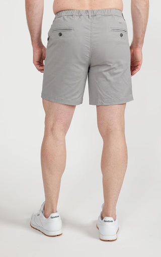 Casual Stretch Short 7” in Grey