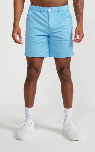 Casual Stretch Short 7” in Blue