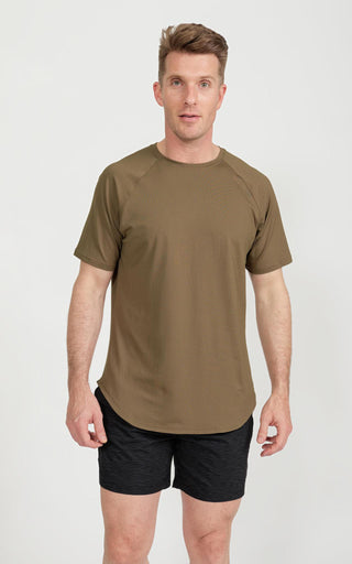 Men's Lux-Tech Shirt in Military Olive