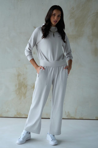Marlow Softknit Pant - Glacier Gray