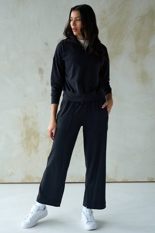 Marlow Softknit Pant - Black