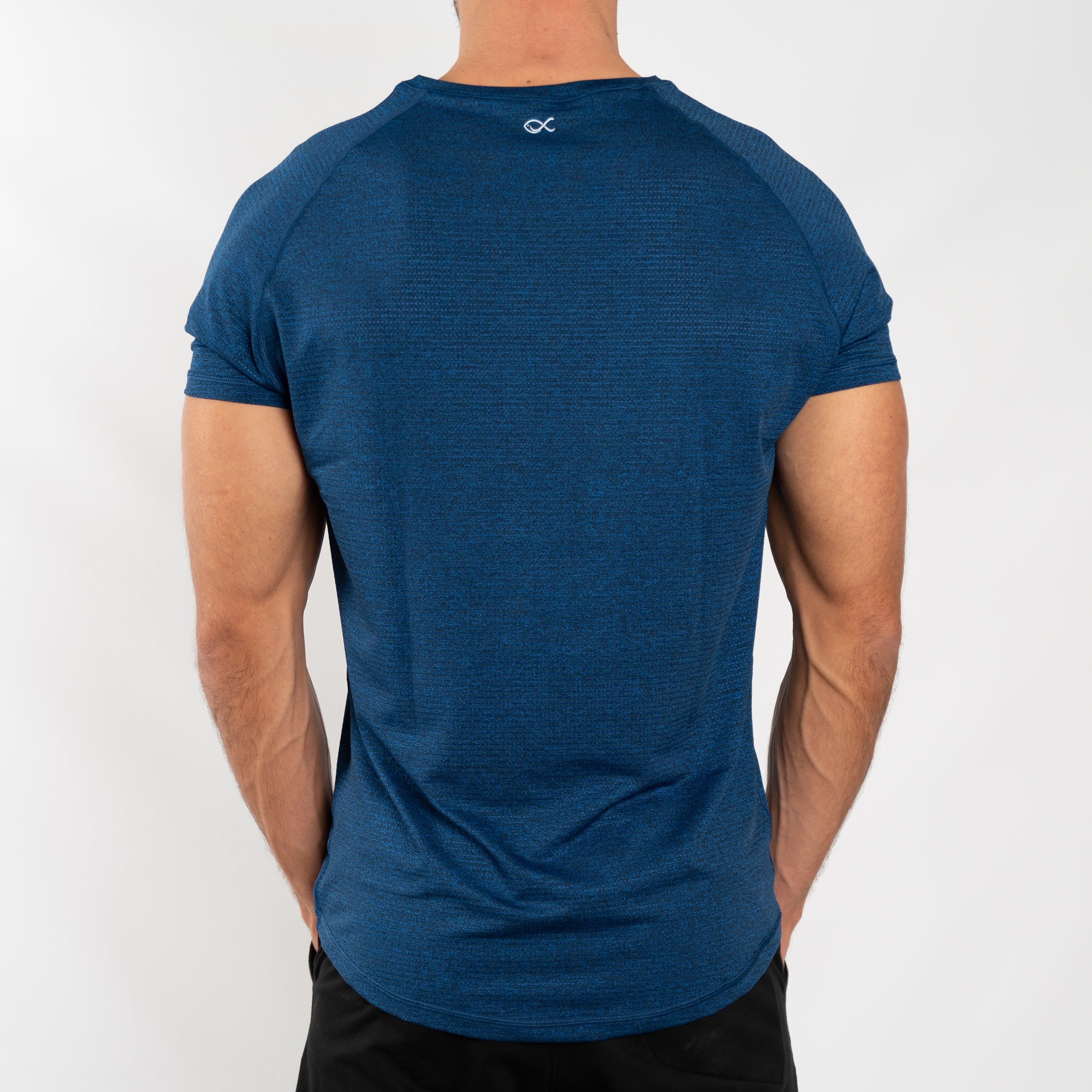 Men's Performance Tee in Blue - Southern Athletica