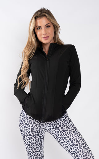 Women's Active Jacket in Black - Southern Athletica