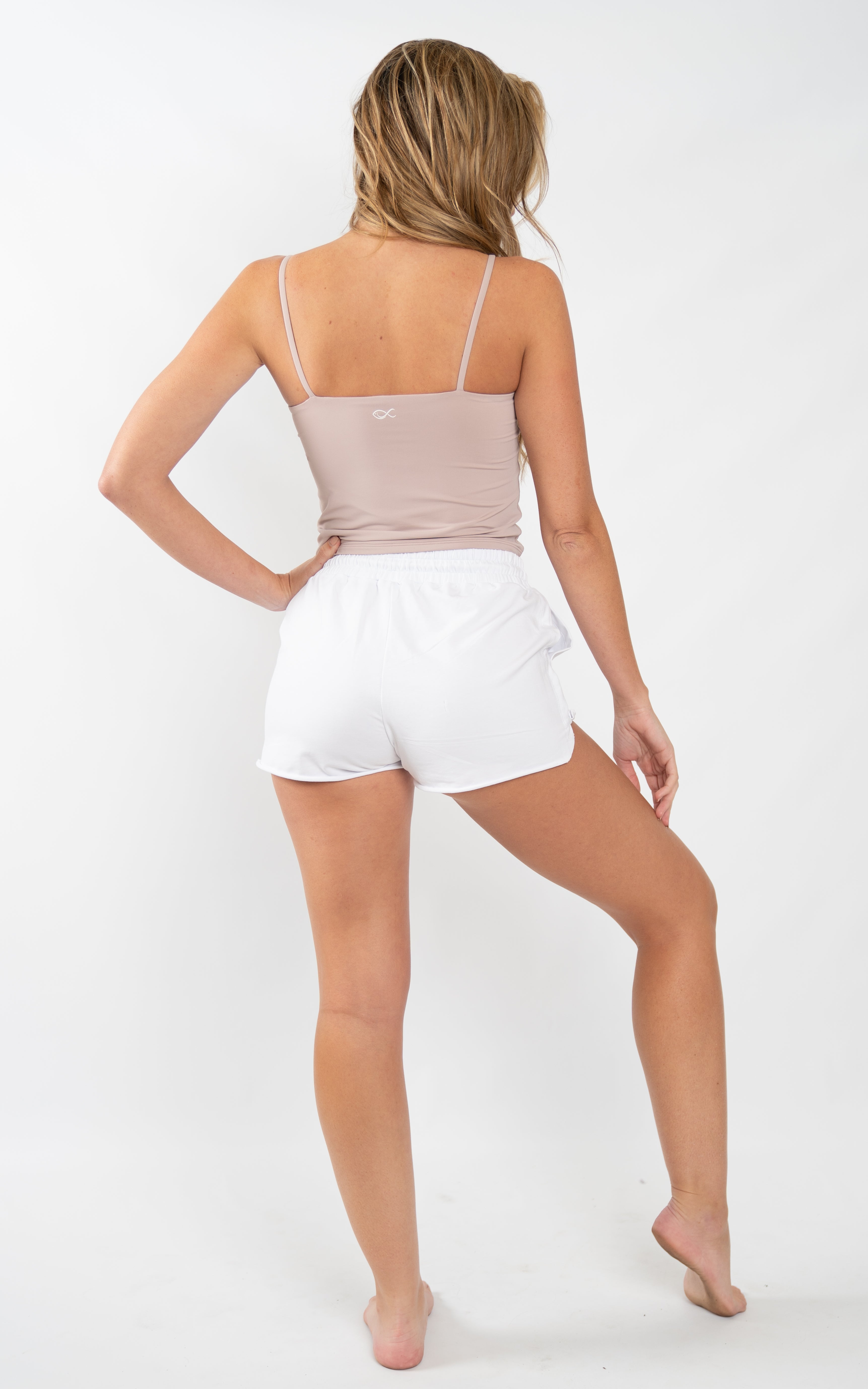 Cropped Active Tank in Fawn - Southern Athletica