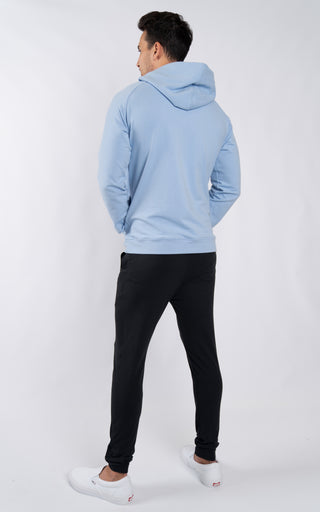 Men's Performance Hoodie in Serenity - Southern Athletica