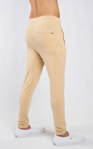 Men's Premium Joggers in Almond Buff - Southern Athletica