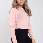 Long Sleeve Flow Crop in Blossom - Southern Athletica
