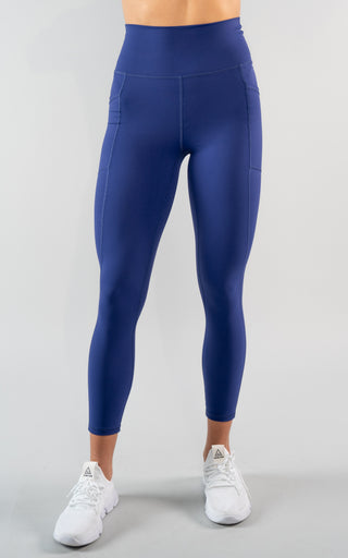 Bliss Legging 23" With Pockets in Blueprint