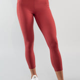 Bliss Legging 23" With Pockets in Red Dahlia